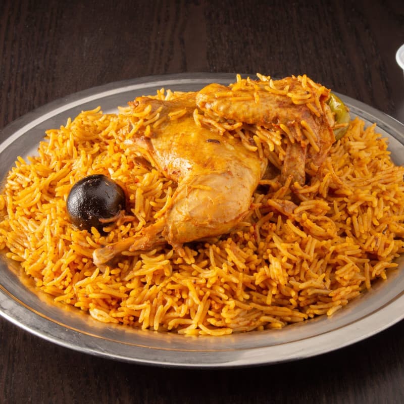 دجاج مضغوط مع الرز